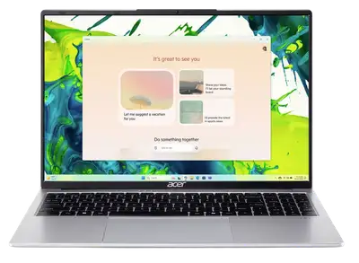 ACER Swift Lite 16 SFL16-31P, 16" WUXGA, Intel Core 3 N355, 8GB, 512GB SSD, DOS, srebrna