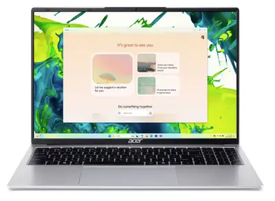 ACER Swift Lite 16 SFL16-31P, 16" WUXGA, Intel Core 3 N355, 8GB, 512GB SSD, DOS, srebrna
