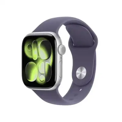 APPLE Watch S11 GPS 42mm Silver Aluminium Case with Purple Fog Sport Band - S/M meu64rk/a 