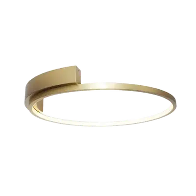 RABALUX Holize, plafonska zlatna LED 23W, 1350lm, 4000K, 40cm