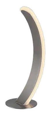 RABALUX Jarnelle, stona brušeni hrom LED 12W, 3000K, visina 30cm