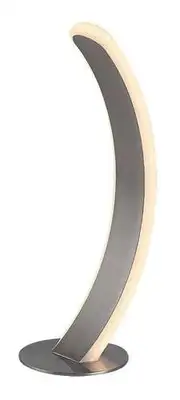 RABALUX Jarnelle, stona brušeni hrom LED 12W, 3000K, visina 30cm