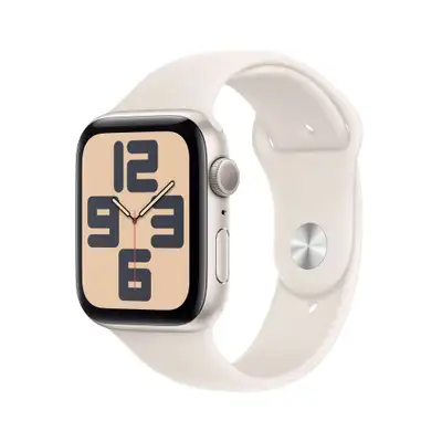APPLE Watch SE2 v3 GPS 40mm Starlight Alu Case with Starlight Sport Band - S/M mxef3qv/a