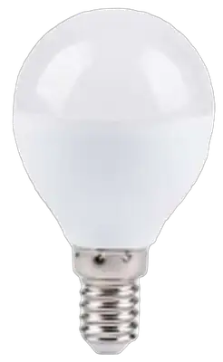 RABALUX SMD LED sijalica, belo, metal+plastika, E14 G45, dimm 2