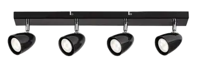 RABALUX Perico plafonjera GU10 4x5W crna