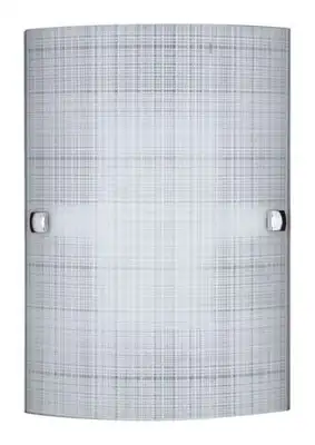 RABALUX Scottie zidna lampa E27 60W belo / hrom