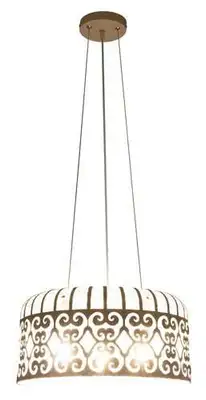RABALUX Alessandra Visilica E27 3x60W,mat belo