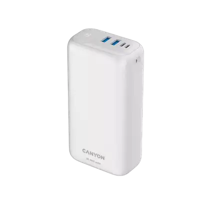 CANYON Power Bank 30000mAh 22.5W White CNE-CPB301W