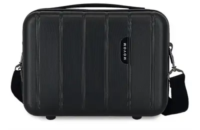 MOVOM WOOD ABS Beauty case crna