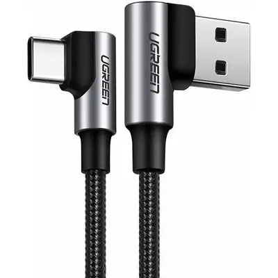 UGREEN US176 Ugaoni Kabli USB C na USB A 90 stepeni Data Kabli