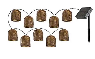 RABALUX Rupit, spoljna solarna dekorativna, set 10 kom, 0,6W, 5lm (bez dif. 10lm), 3000K