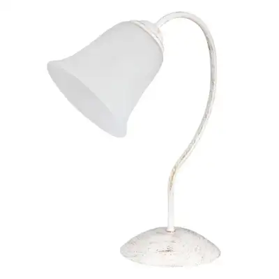 RABALUX Fabiola, vintage stona lampa, antracit bela, E27