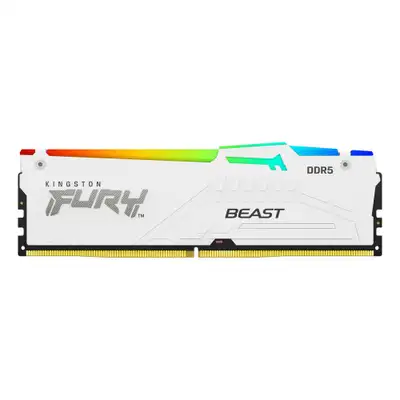 KINGSTON DIMM DDR5 16GB 6000MHz KF560C36BWE2A-16 Fury Beast White RGB