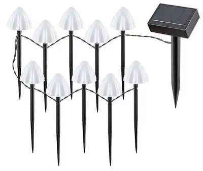 RABALUX Skadar spoljna solarna lampa 10 pecuraka 2W 1,2lm 2600K
