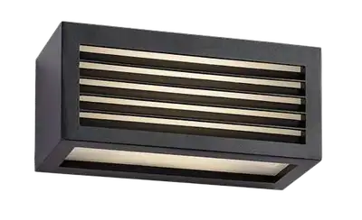 RABALUX Lublin, LED spoljna zidna, aluminium crna, 10W, 480lm, (bez dif. 1000lm), 4000K 2