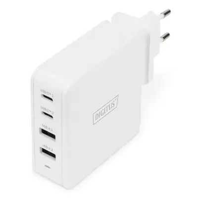 DIGITUS Univerzalni GaN zidni punjac 100W beli