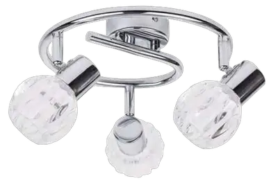 RABALUX Lauren spot E14 3x40W, hrom