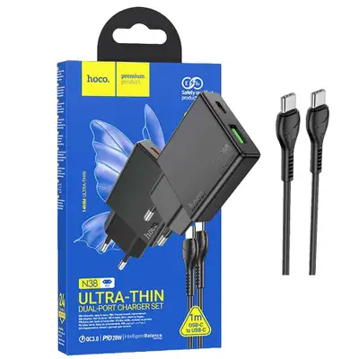 HOCO N38 Delgado type C PD20W + QC3.0 Dual Port