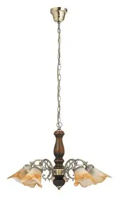 RABALUX Rustic3  luster E14 5x40W bronza