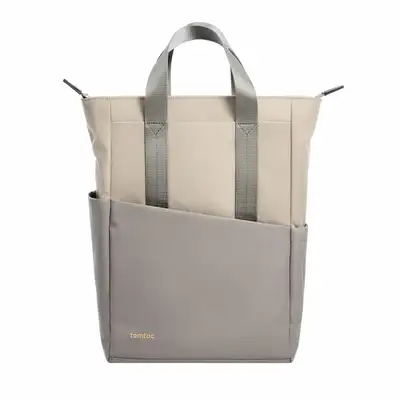 TOMTOC SLASH T63 LAPTOP BACKPACK MOON GREY 13.5" 12L T63M1G1