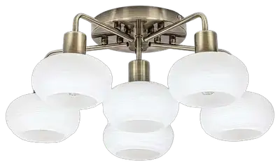 RABALUX Sorina plafonjera.E14 6x MAX40W,bronza