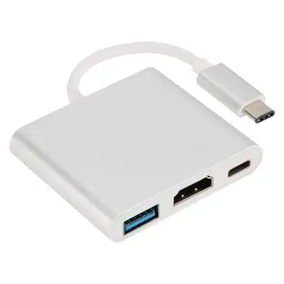 LINKOM USB-C-HDMI+USB-C adapter