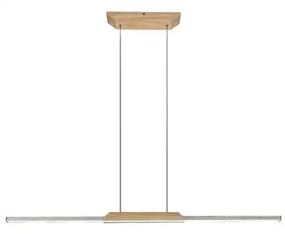RABALUX Tamur, metalna / drvena visilica 24W 2250lm-2830lm, 4000K IP20