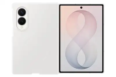 SAMSUNG Galaxy Z Fold8 Silicone Magnet Case Cream EF-EF971CWEGWW
