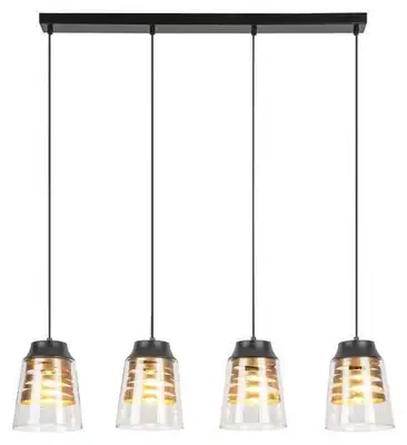 RABALUX Zenaida,visilica E27 4x60W,m.