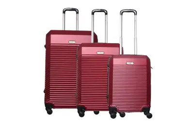 ENOVA CAPRI ABS Set kofera 3 / 1 Bordo