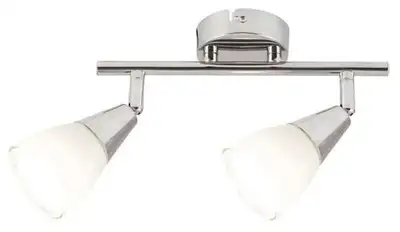 RABALUX Nicolette spot E14 2xMax40W hrom / belo