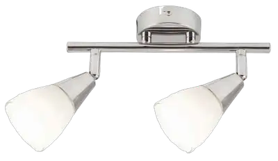 RABALUX Nicolette spot E14 2xMax40W hrom / belo