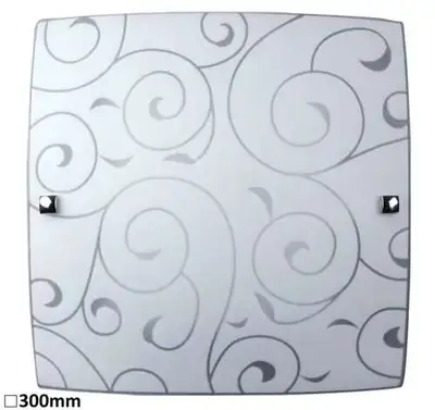 RABALUX Harmony lux plafonjera 300x300 E27 60Whrom / belo
