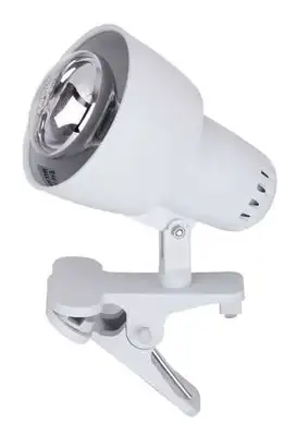 RABALUX Clip spot s štipaljkom E14 40W beli