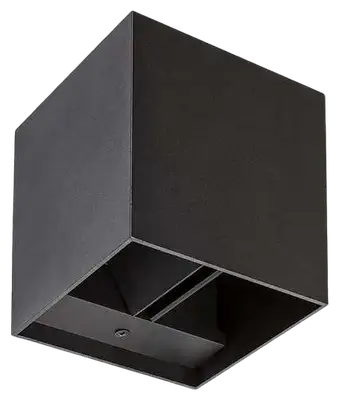 RABALUX Solin, Zidna spoljna lampa, G9 1X42W, IP54, mat crna