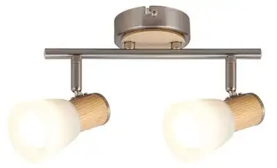 RABALUX Gavin spot E14 2x40W s.hrom, beech