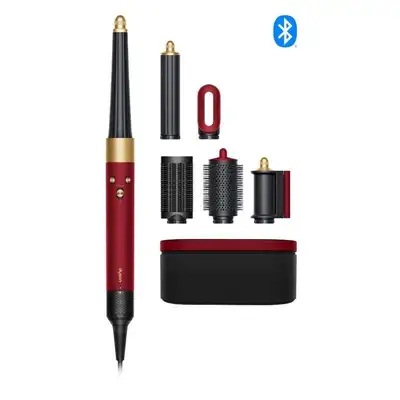 DYSON Airwap 596926 Red Velvet / Gold Straight + Wavy Styler 