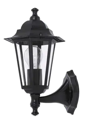 RABALUX Velence spoljna zidna lampa E27 60W crno IP43