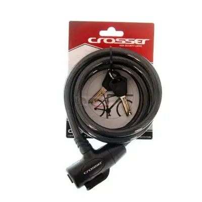 CROSS Brava za zakljucavanje CL-823 10x 1 800mm w bracket crna