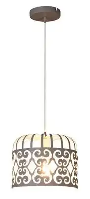 RABALUX Alessandra Visilica E27 1x60W,mat belo