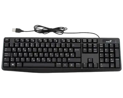 GENIUS KB-117, BLK, SER, USB