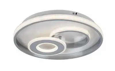 RABALUX Celinda, plafonjera,hrom, ugraden LED 40W 2000lm 400