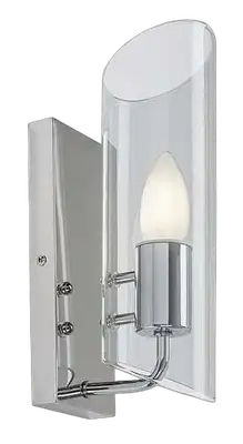 RABALUX Teodoro zidna lampa E14 1x12W hrom