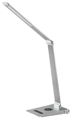 RABALUX Nilfgard, unutrašnja stona lampa, srebrna aluminium