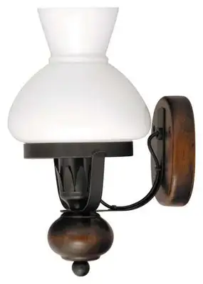 RABALUX Petronel zidna lampa E27 60W mat crno