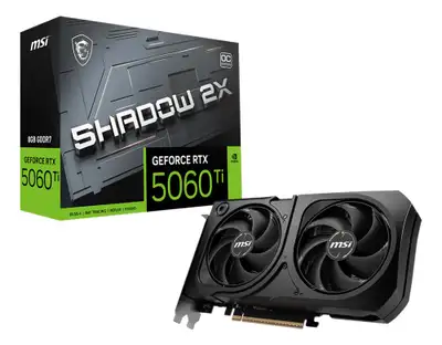 MSI GeForce RTX 5060 Ti 8G SHADOW 2X OC PLUS