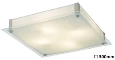 RABALUX Dena ceiling lamp,LED12W,30x30cm,w / c.2