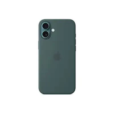 APPLE iPhone 16 Plus Silicone Case with MagSafe Lake Green myyh3zm / a