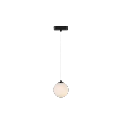 RABALUX LiTrack Pendant03V, SMART šinska visilica kugla LED 5W, 360lm, 2700-5500K, dimabilna, v120cm, p10cm, DC 24V