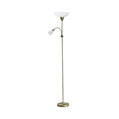 RABALUX Diana podna lampa sa citacem E27+E14 bronza / bela